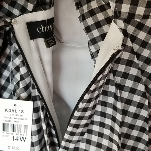 Black and White Dress - Picture 7 of 7